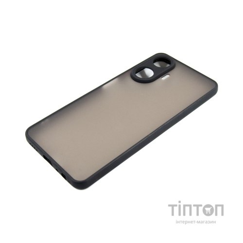 Чохол до мобільного телефона Dengos Matte Realme C55 (black) (DG-TPU-MATT-123)