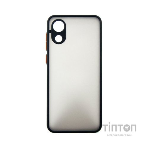 Чохол до мобільного телефона Dengos Matte Samsung Galaxy A03 Core (black) (DG-TPU-MATT-96)