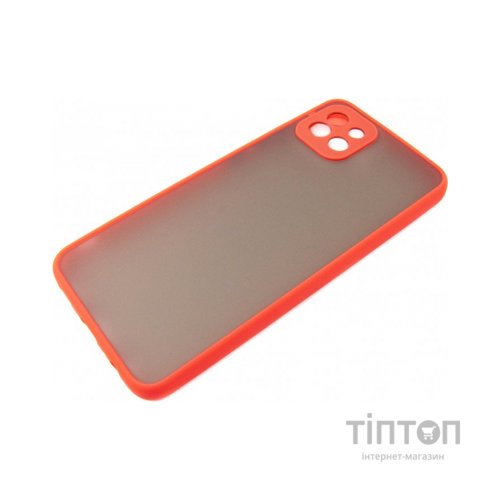 Чохол до мобільного телефона Dengos Matte Samsung Galaxy A03 (red) (DG-TPU-MATT-95)