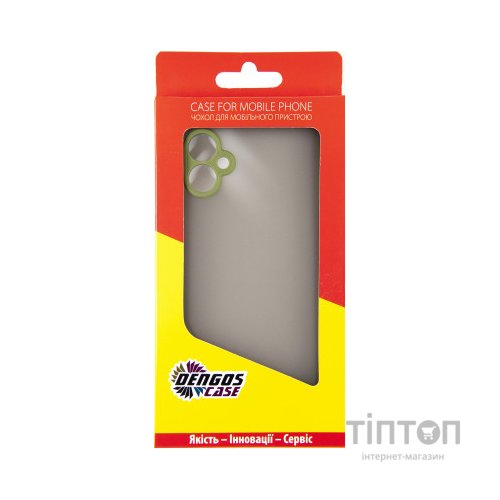 Чохол до мобільного телефона Dengos Matte Samsung Galaxy A05 (green) (DG-TPU-MATT-137)
