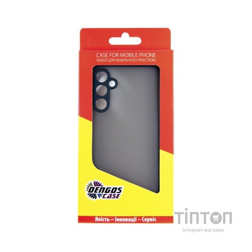 Чохол до мобільного телефона Dengos Matte Samsung Galaxy A14 5G (black) (DG-TPU-MATT-118)