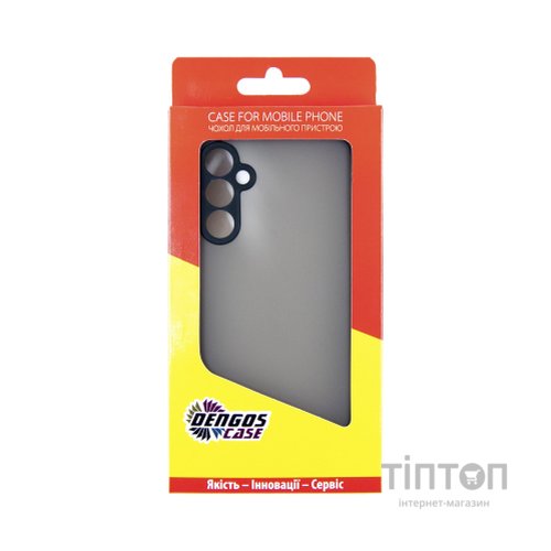 Чохол до мобільного телефона Dengos Matte Samsung Galaxy A24 (black) (DG-TPU-MATT-121)