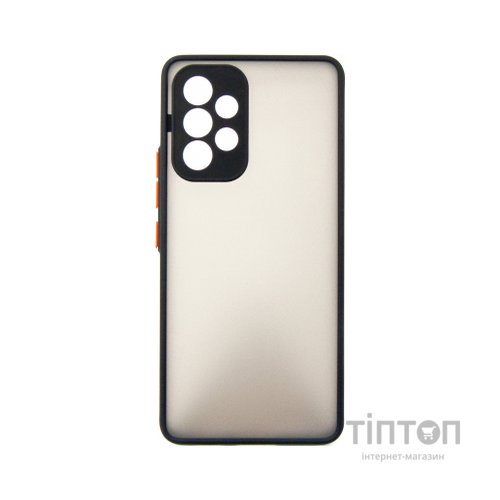 Чохол до мобільного телефона Dengos Matte Samsung Galaxy A53 (black) (DG-TPU-MATT-100)
