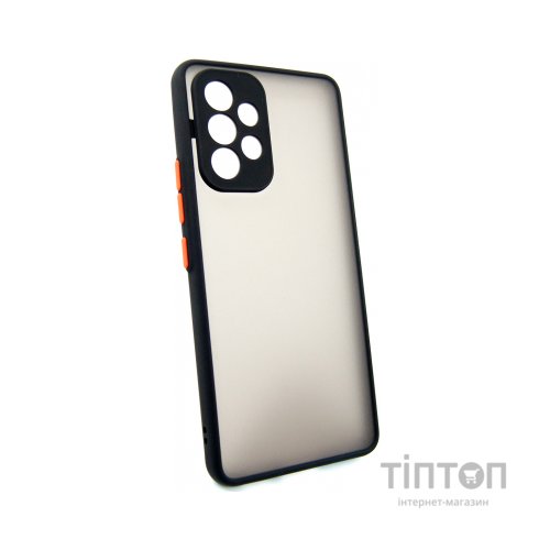 Чохол до мобільного телефона Dengos Matte Samsung Galaxy A53 (black) (DG-TPU-MATT-100)
