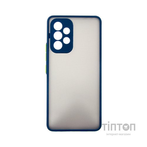 Чохол до мобільного телефона Dengos Matte Samsung Galaxy A53 (blue) (DG-TPU-MATT-101)