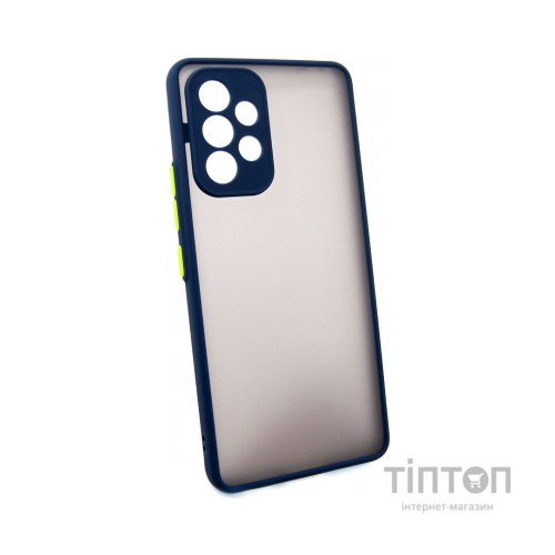 Чохол до мобільного телефона Dengos Matte Samsung Galaxy A53 (blue) (DG-TPU-MATT-101)