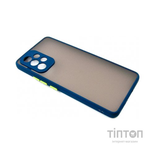 Чохол до мобільного телефона Dengos Matte Samsung Galaxy A53 (blue) (DG-TPU-MATT-101)