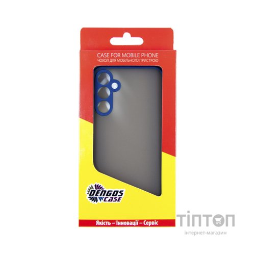 Чохол до мобільного телефона Dengos Matte Samsung Galaxy M14 5G (blue) (DG-TPU-MATT-125)