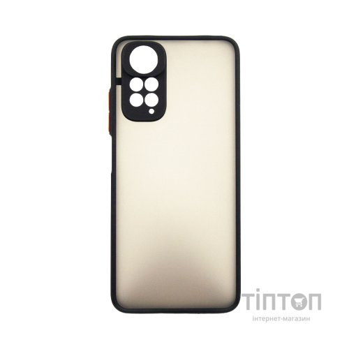 Чохол до мобільного телефона Dengos Matte Xiaomi Redmi Note 11 (black) (DG-TPU-MATT-113)