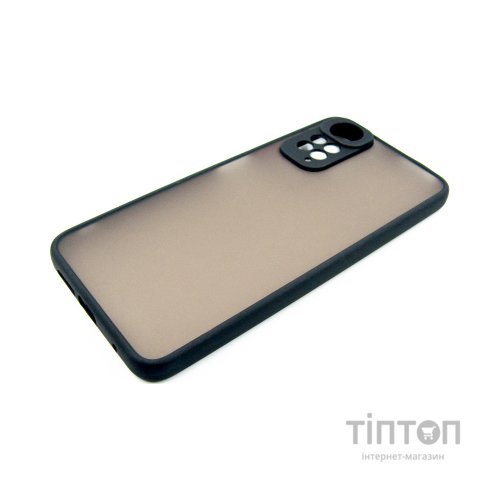Чохол до мобільного телефона Dengos Matte Xiaomi Redmi Note 11 (black) (DG-TPU-MATT-113)