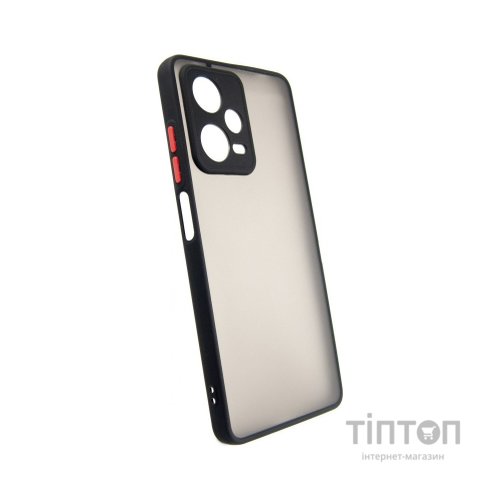 Чохол до мобільного телефона Dengos Matte Xiaomi Redmi Note 12 Pro 5g (black) (DG-TPU-MATT-128)