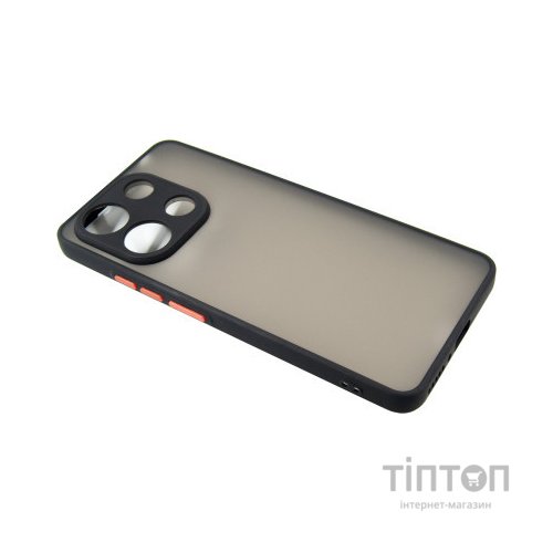Чохол до мобільного телефона Dengos Matte Xiaomi Redmi Note 13 4G (black) (DG-TPU-MATT-140)