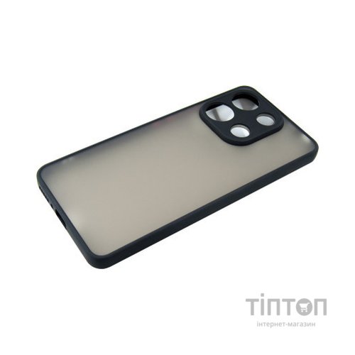 Чохол до мобільного телефона Dengos Matte Xiaomi Redmi Note 13 4G (black) (DG-TPU-MATT-140)