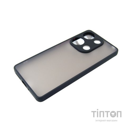 Чохол до мобільного телефона Dengos Matte Xiaomi Redmi Note 13 Pro 4G (black) (DG-TPU-MATT-141)