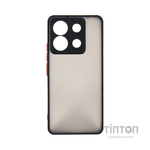 Чохол до мобільного телефона Dengos Matte Xiaomi Redmi Note 13 Pro 5G (black) (DG-TPU-MATT-142)