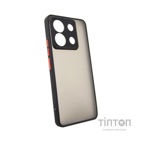 Чохол до мобільного телефона Dengos Matte Xiaomi Redmi Note 13 Pro 5G (black) (DG-TPU-MATT-142)