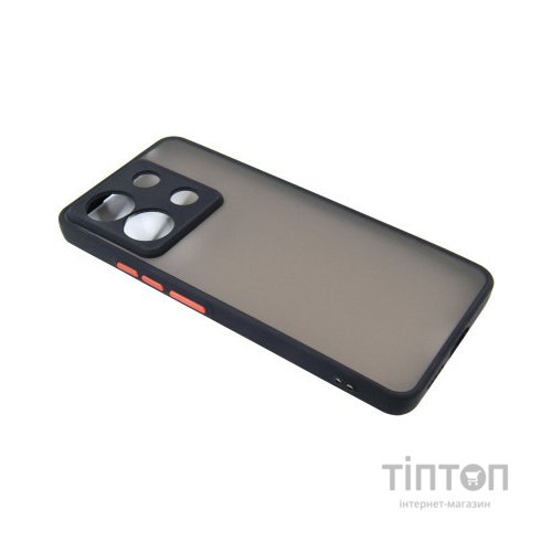 Чохол до мобільного телефона Dengos Matte Xiaomi Redmi Note 13 Pro 5G (black) (DG-TPU-MATT-142)
