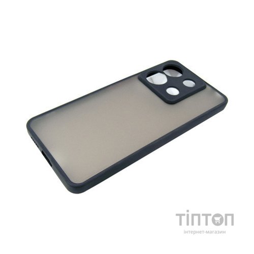 Чохол до мобільного телефона Dengos Matte Xiaomi Redmi Note 13 Pro 5G (black) (DG-TPU-MATT-142)