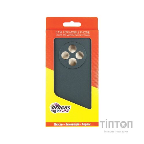 Чохол до мобільного телефона Dengos Oppo Reno 12 F/FS Soft + glass (Green) (DG-KM-115)