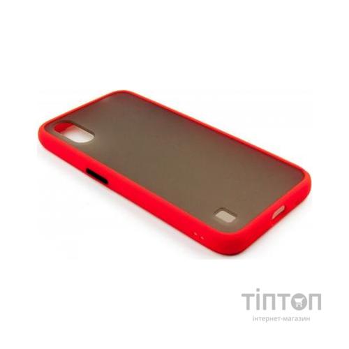 Чохол до мобільного телефона Dengos Samsung Galaxy A01 (red) (DG-TPU-MATT-33)