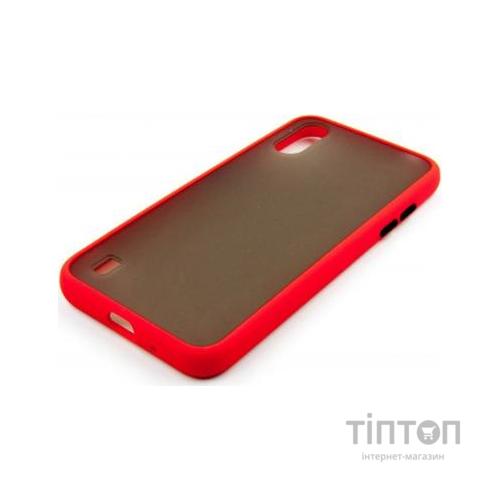 Чохол до мобільного телефона Dengos Samsung Galaxy A01 (red) (DG-TPU-MATT-33)