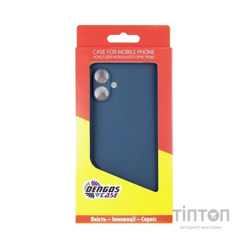 Чохол до мобільного телефона Dengos Samsung Galaxy A06 Carbon + glass (Blue) (DG-KM-114)