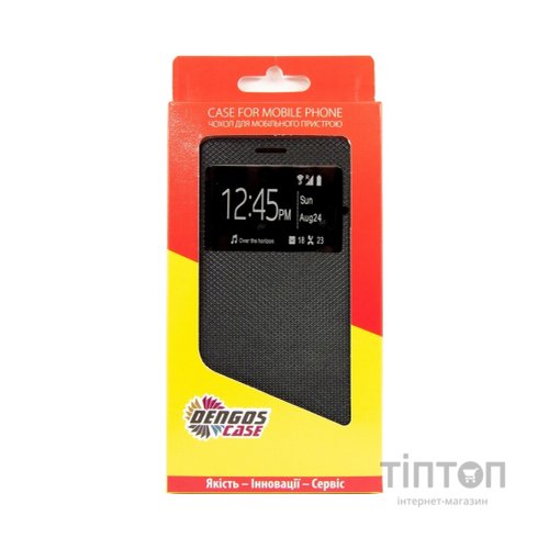 Чохол до мобільного телефона Dengos Samsung Galaxy A22 (black) (DG-SL-BK-303)