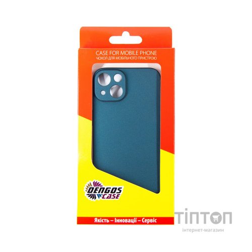 Чохол до мобільного телефона Dengos Soft iPhone 14 (green) (DG-TPU-SOFT-13)