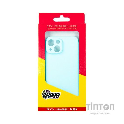 Чохол до мобільного телефона Dengos Soft iPhone 15 (ice blue) (DG-TPU-SOFT-36)