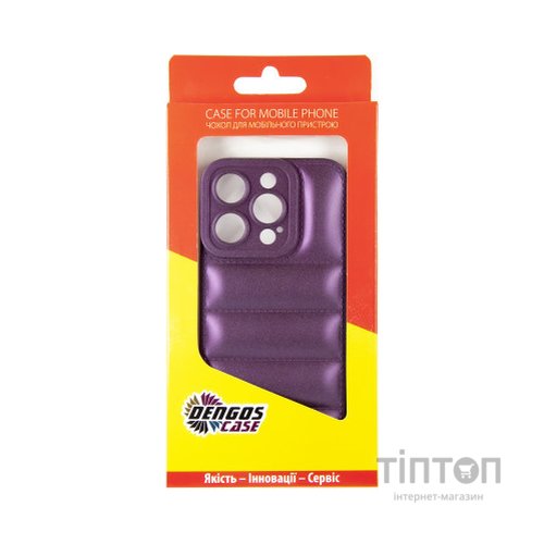Чохол до мобільного телефона Dengos Soft iPhone 15 Pro (purple) (DG-TPU-SOFT-44)