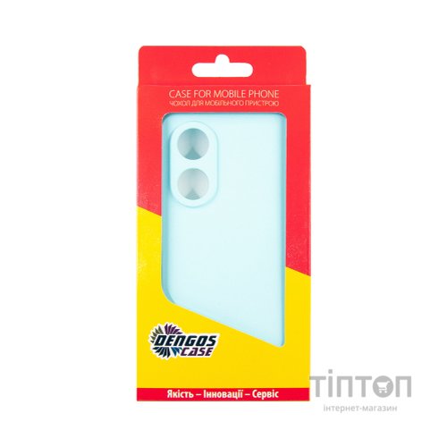 Чохол до мобільного телефона Dengos Soft Oppo A58 4G (ice blue) (DG-TPU-SOFT-35)