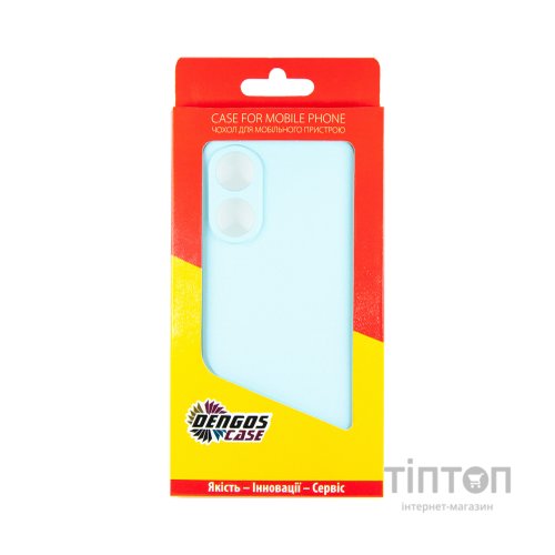 Чохол до мобільного телефона Dengos Soft Oppo A78 4G (ice blue) (DG-TPU-SOFT-34)