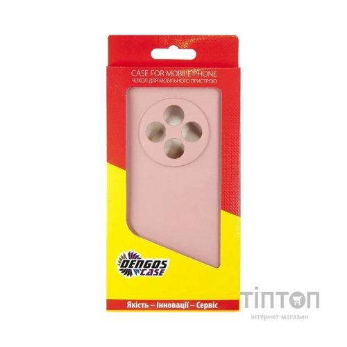Чохол до мобільного телефона Dengos Soft Oppo Reno 12 F/FS (pink) (DG-TPU-SOFT-67)