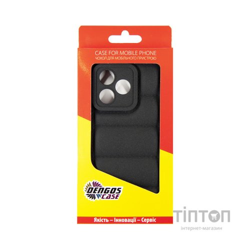 Чохол до мобільного телефона Dengos Soft Realme C53 (black) (DG-TPU-SOFT-45)