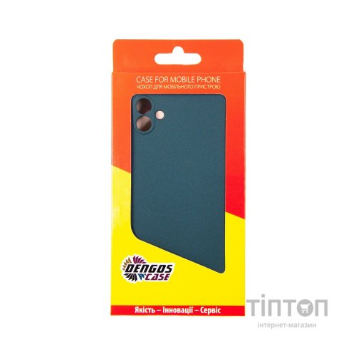 Чохол до мобільного телефона Dengos Soft Samsung Galaxy A04 (green) (DG-TPU-SOFT-17)