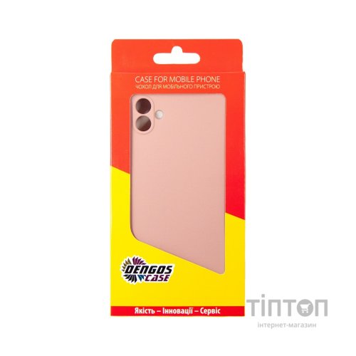 Чохол до мобільного телефона Dengos Soft Samsung Galaxy A04 (pink) (DG-TPU-SOFT-16)