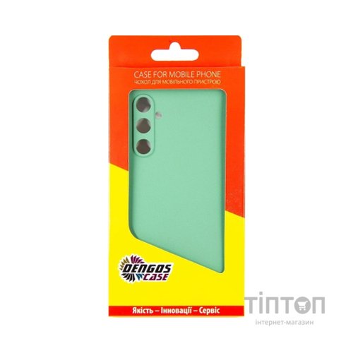 Чохол до мобільного телефона Dengos Soft Samsung Galaxy A05s (mint) (DG-TPU-SOFT-38)