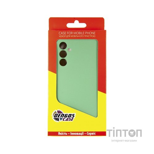 Чохол до мобільного телефона Dengos Soft Samsung Galaxy A24 (mint) (DG-TPU-SOFT-25)