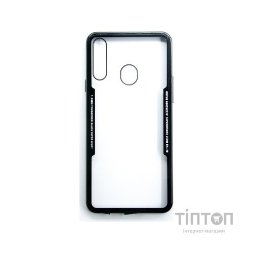 Чохол до мобільного телефона Dengos TPU для Samsung Galaxy A20s (black frame) (DG-TPU-TRP-26)