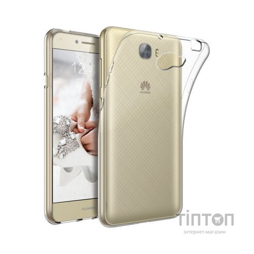 Чохол до мобільного телефона для Huawei Y5 II Clear tpu (transparent) Laudtec (LC-HY5IIT)