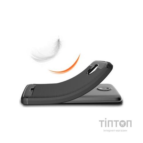 Чохол до мобільного телефона для Motorola Moto Z Carbon Fiber (Black) Laudtec (LT-MMZB)