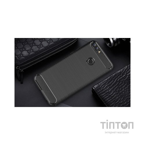 Чохол до мобільного телефона Laudtec для Huawei Y7 Prime 2018 Carbon Fiber (Black) (LT-YP2018)