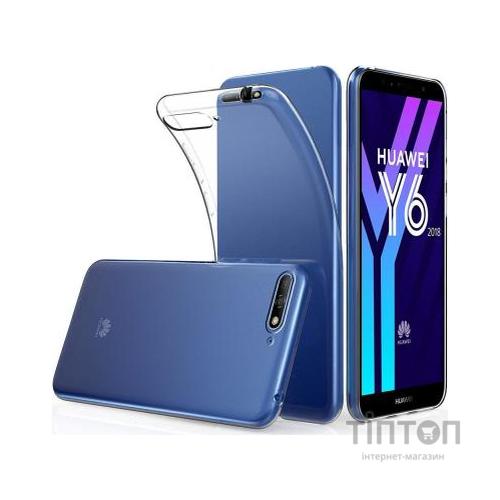 Чохол до мобільного телефона Laudtec для Huawei Y7 Prime 2018 Clear tpu (Transperent) (LC-YP2018)