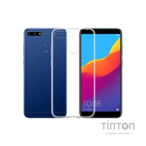 Чохол до мобільного телефона Laudtec для Huawei Y7 Prime 2018 Clear tpu (Transperent) (LC-YP2018)