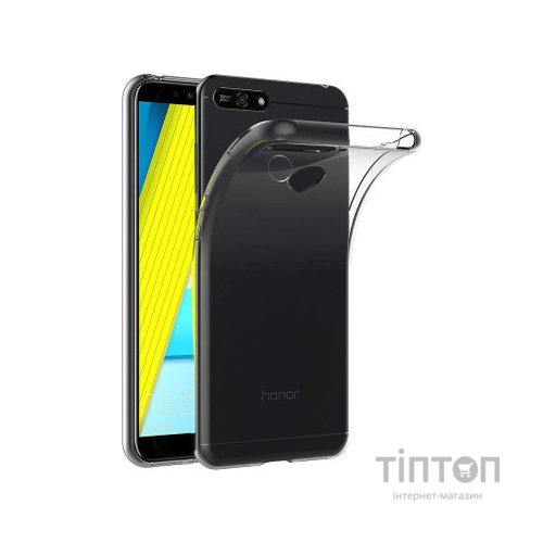Чохол до мобільного телефона Laudtec для Huawei Y6 2018 Clear tpu (Transperent) (LC-HY62018T)