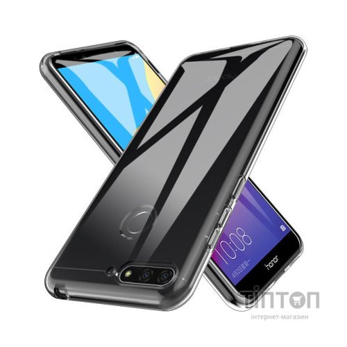 Чохол до мобільного телефона Laudtec для Huawei Y6 2018 Clear tpu (Transperent) (LC-HY62018T)