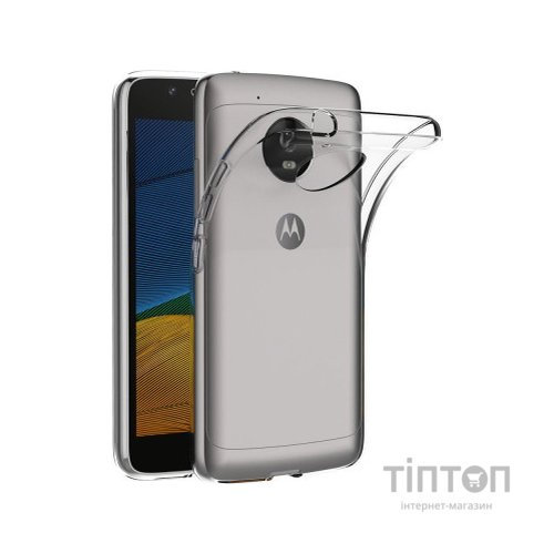 Чохол до мобільного телефона Laudtec для Motorola Moto G5 Clear tpu (Transperent) (LC-MMG5T)