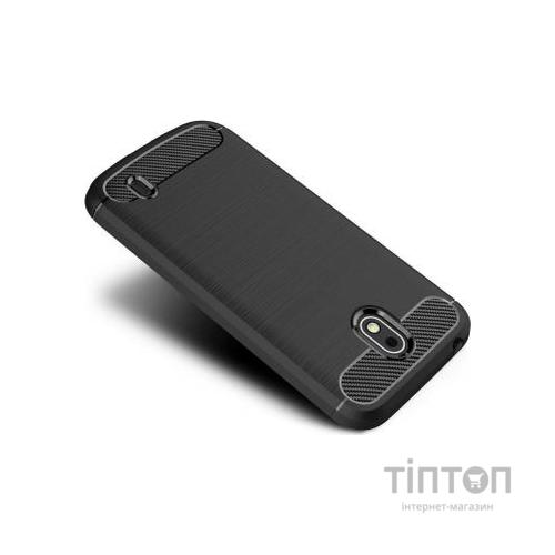 Чохол до мобільного телефона Laudtec для Nokia 1 Carbon Fiber (Black) (LT-N1B)
