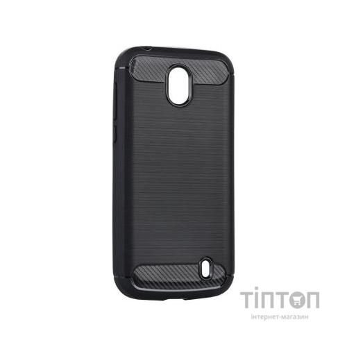 Чохол до мобільного телефона Laudtec для Nokia 1 Carbon Fiber (Black) (LT-N1B)