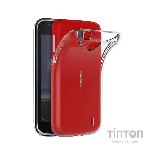 Чохол до мобільного телефона Laudtec для Nokia 1 Clear tpu (Transperent) (LC-N1T)